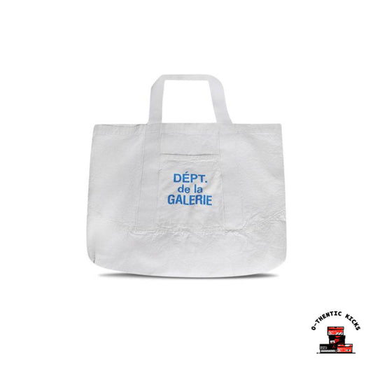 Gallery Dept. “ LOGO PRINT “ Canvas Tote Bag ( WHITE )