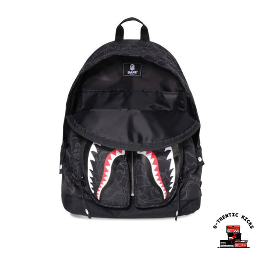 Bape Shark Day Pack “ BLACK “